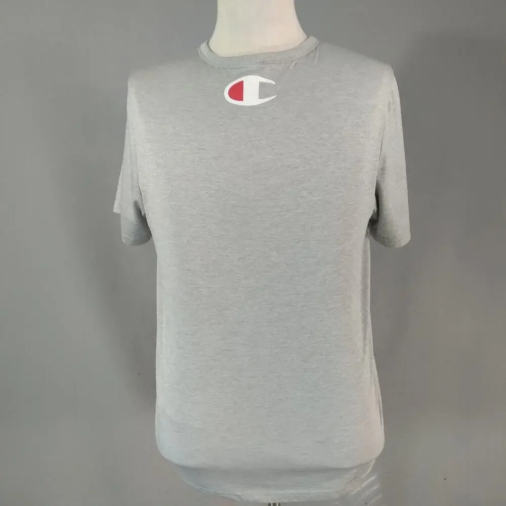 Champion shirt men's medium dual-layer reversible‎ blue grey mesh outdoor sports - Picture 13 of 13